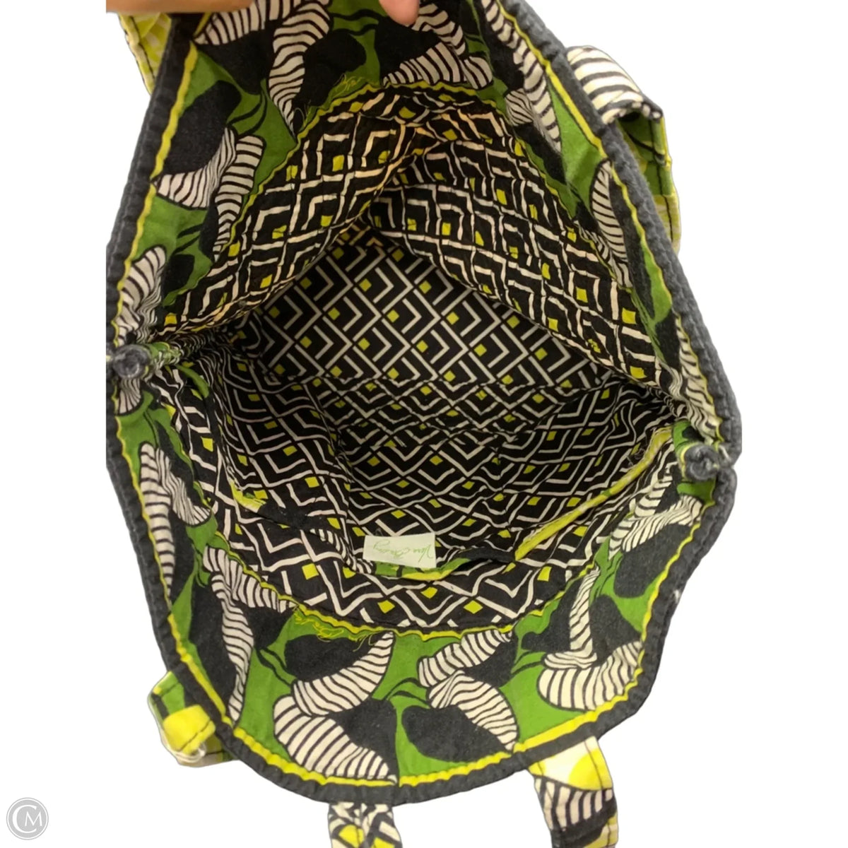 Handbag By Vera Bradley, Size: Large