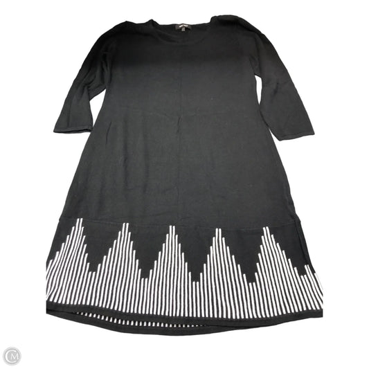Dress Sweater By Nine West In Black & White, Size: Xl