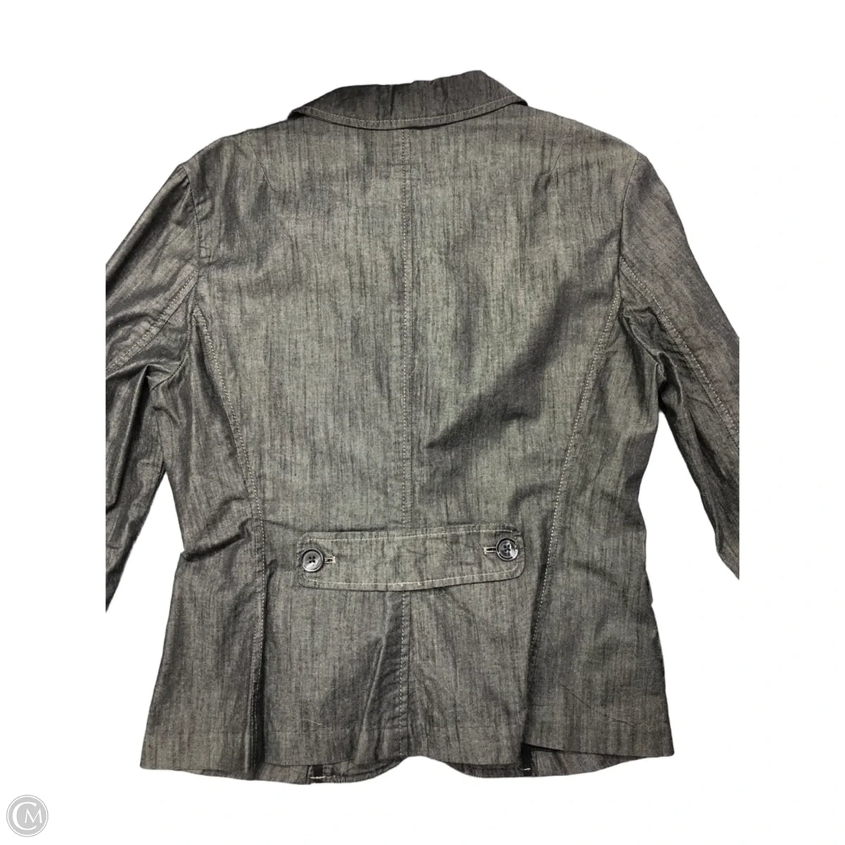 Blazer By Banana Republic In Grey, Size: 6