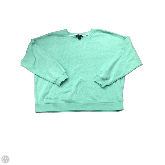 Sweatshirt Crewneck By J. Crew In Green, Size: S