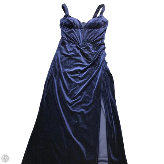 Dress Party Long By Windsor In Navy, Size: L