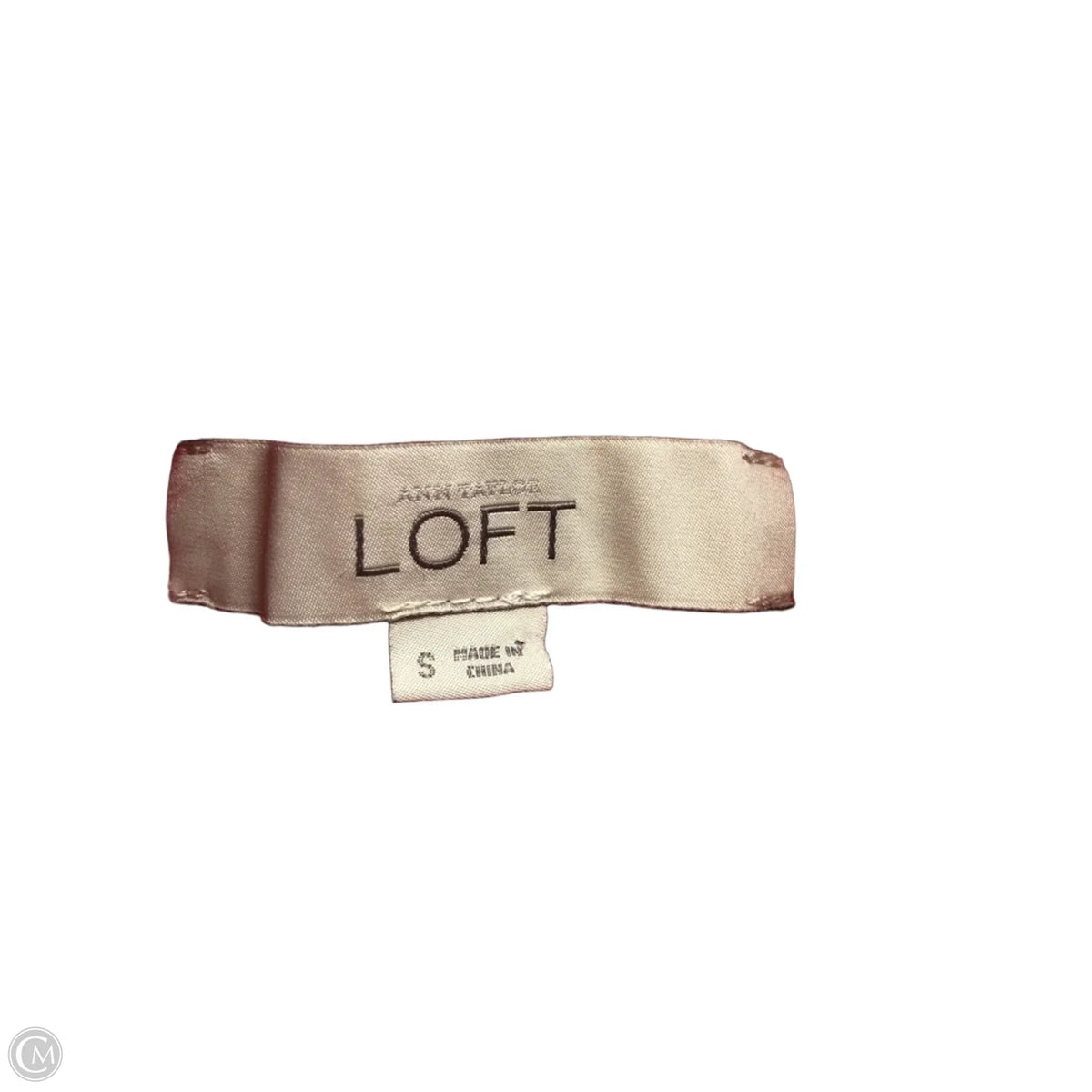 Sweater By Loft In Pink & Red, Size: S