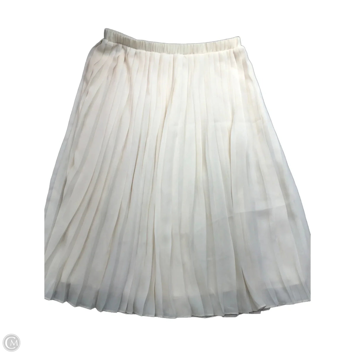 Skirt Midi By Max Studio In Cream, Size: Xs