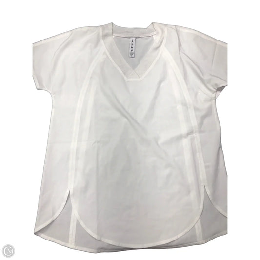 Athletic Top Short Sleeve By Athleta In White, Size: Xs