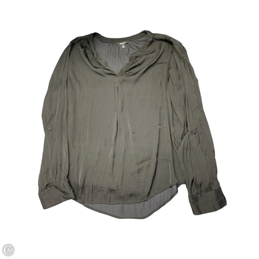 Blouse Long Sleeve By Simply Vera In Black, Size: Xxl