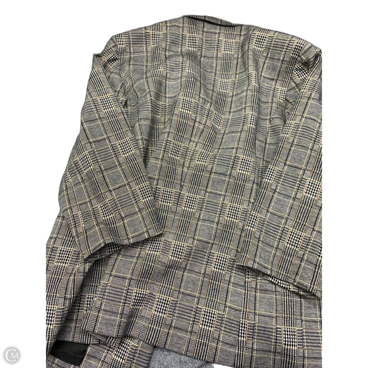 Blazer By Jones Studio In Black & White, Size: 1x