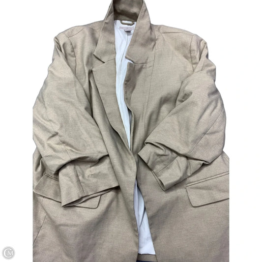 Blazer By H&m In Tan, Size: Xxl