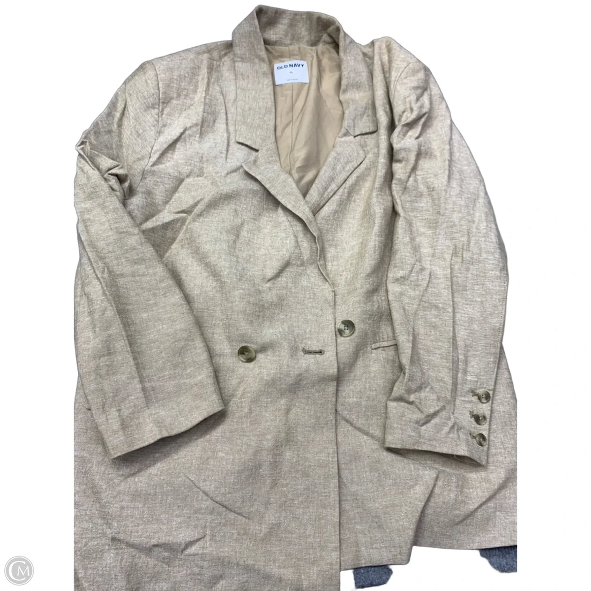 Blazer By Old Navy In Tan, Size: Xl