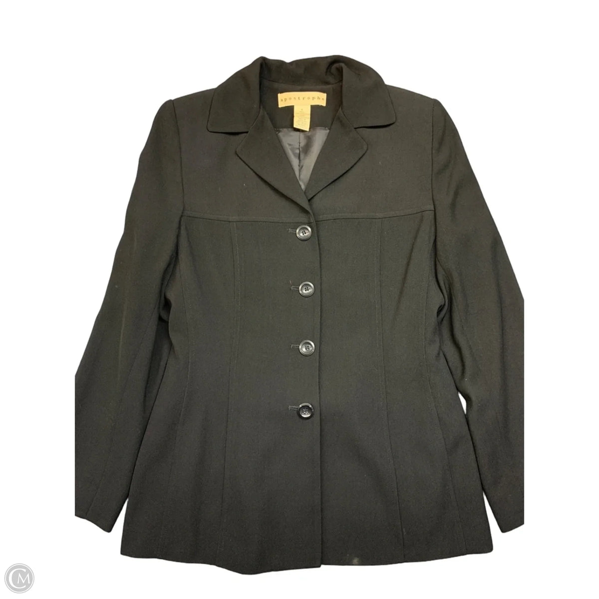 Blazer By Apostrophe In Black, Size: 6