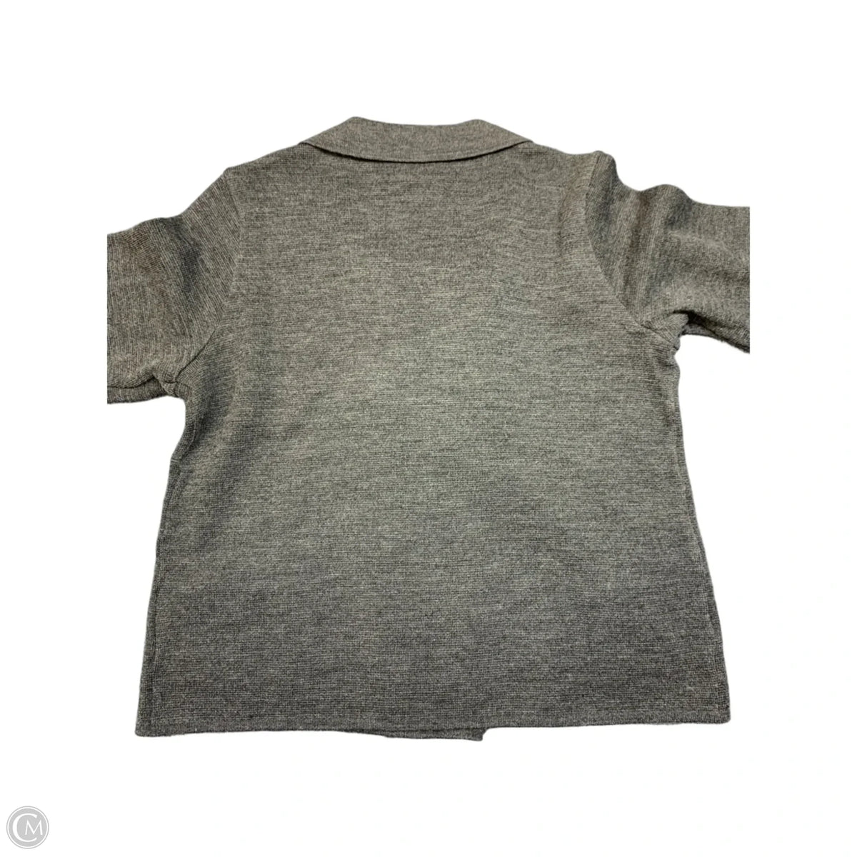 Sweater Cardigan By Covington In Grey, Size: S