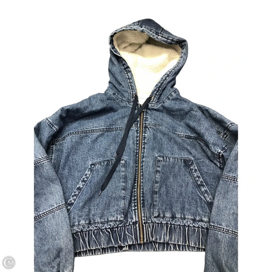 Jacket Denim By Aeropostale In Blue Denim, Size: Xl
