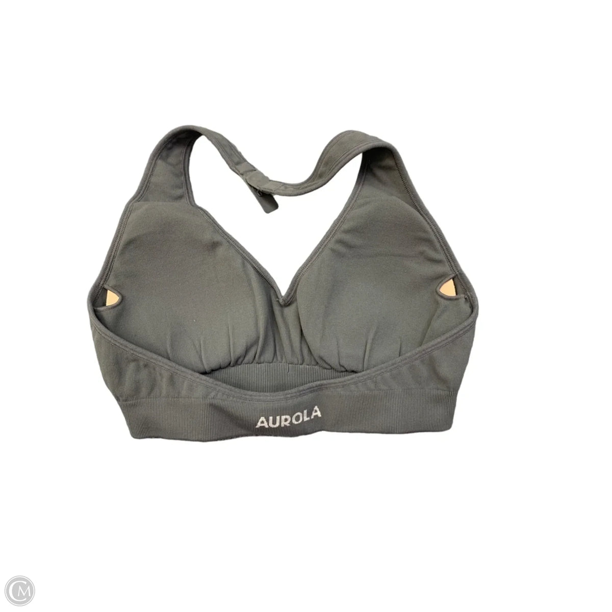 Athletic Bra By Aurola In Grey, Size: S