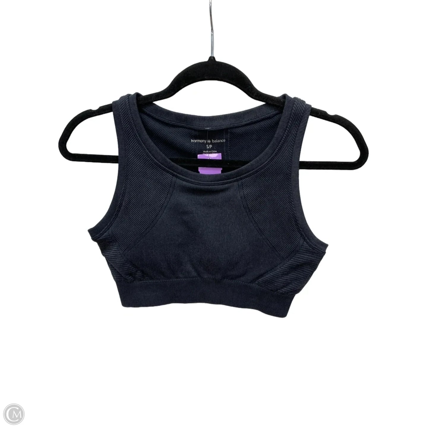 Athletic Bra By Clothes Mentor In Grey, Size: S