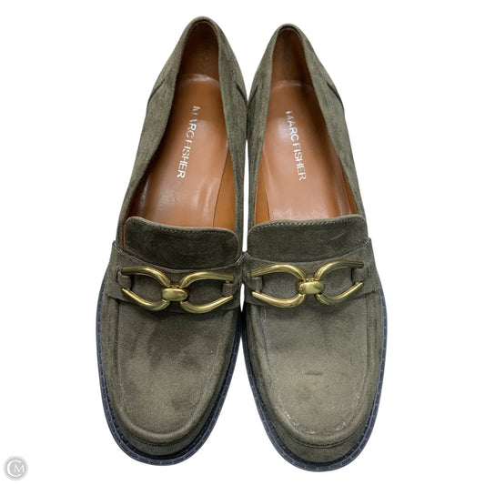 Shoes Heels Block By Marc Fisher In Green, Size: 6.5