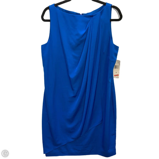 Dress Work By Lauren By Ralph Lauren In Blue, Size: 12