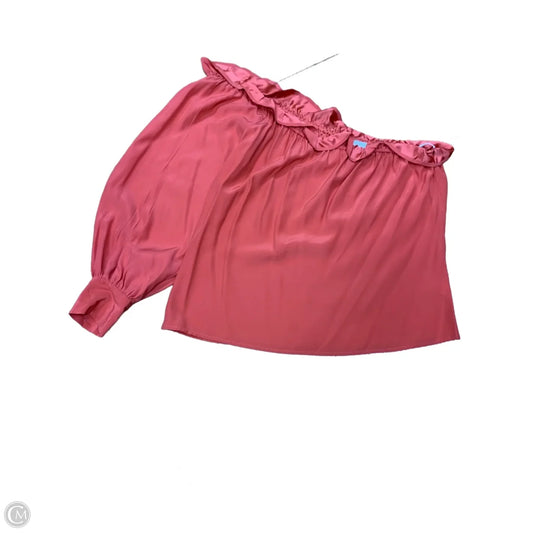 Top Long Sleeve By Clothes Mentor In Pink, Size: L