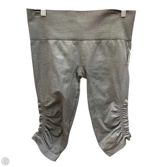 Athletic Leggings By Lululemon In Grey, Size: 10