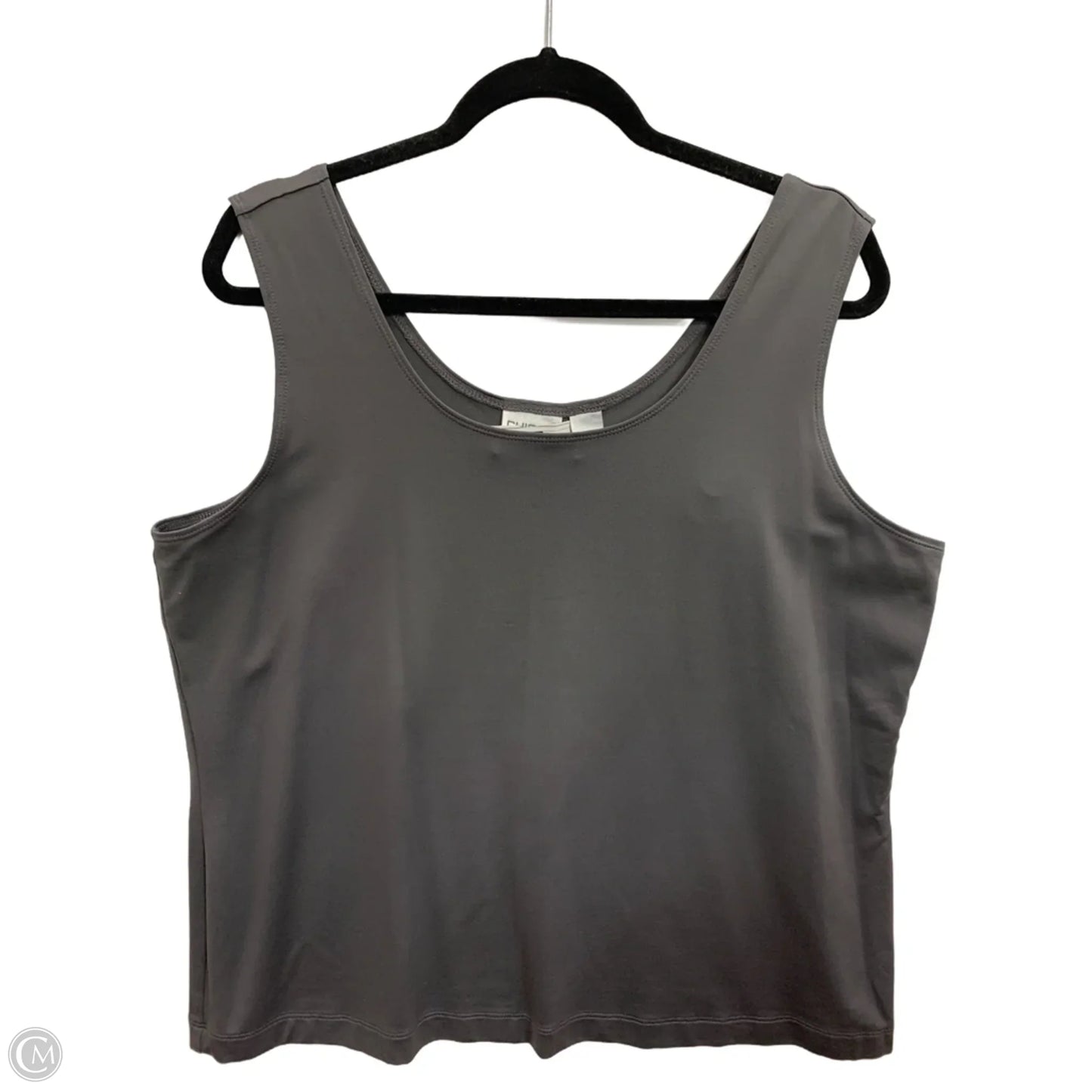 Top Sleeveless Basic By Chicos In Grey, Size: 16