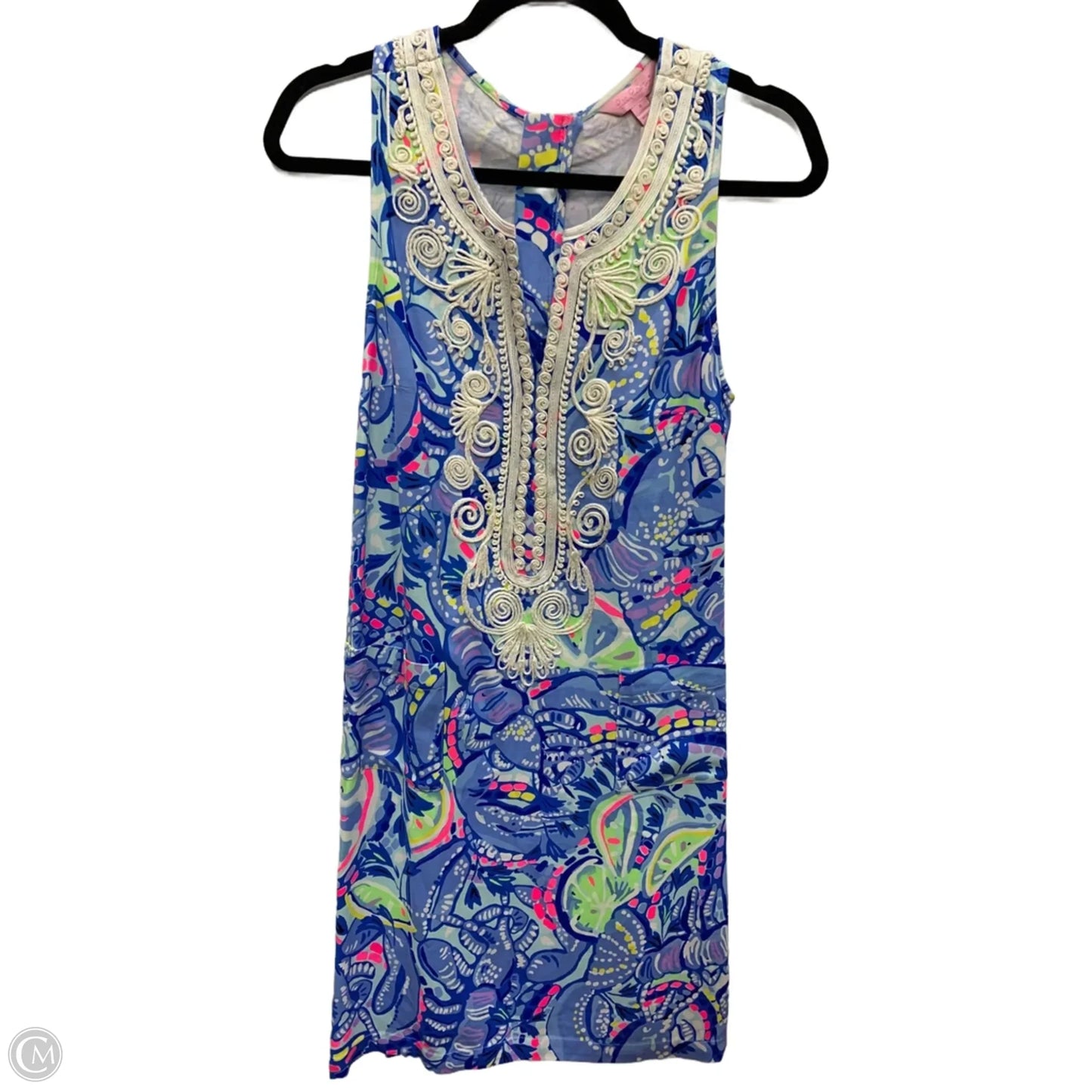 Dress Designer By Lilly Pulitzer In Blue, Size: 4