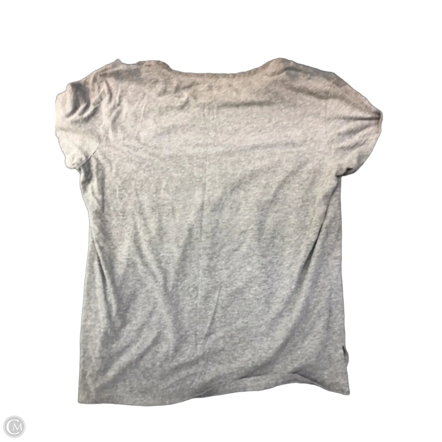 Top Short Sleeve By Clothes Mentor In Grey, Size: Xl