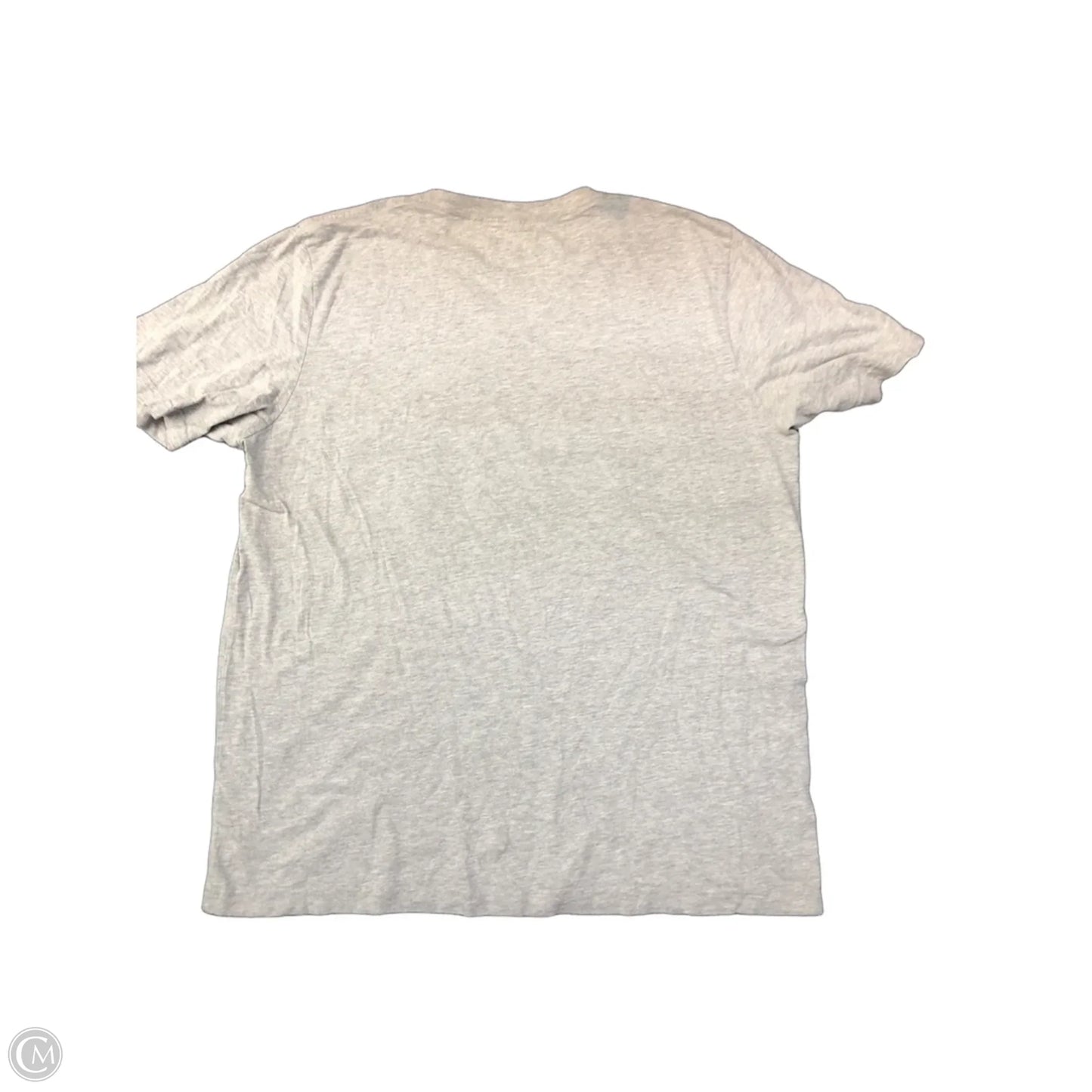 Top Short Sleeve Basic By Canvas In Grey, Size: Xl