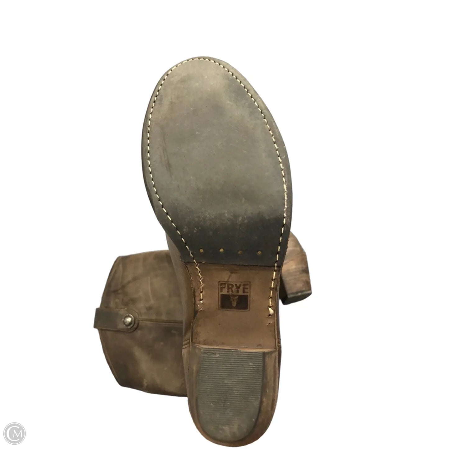 Boots Designer By Frye In Brown, Size: 8