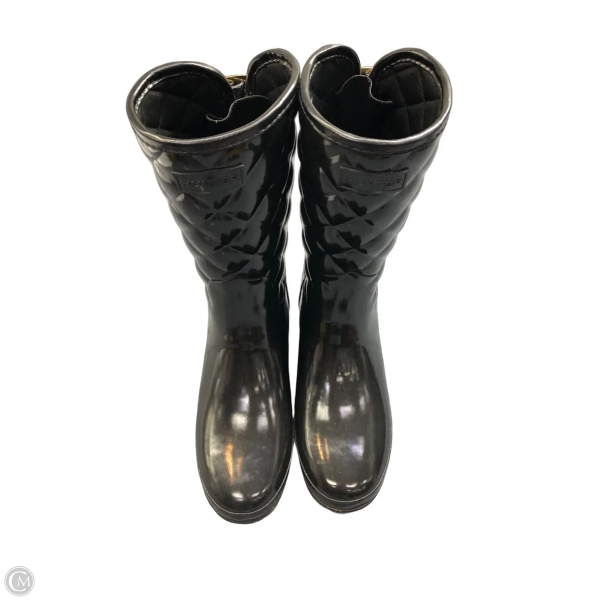 Boots Designer By Hunter In Black, Size: 7