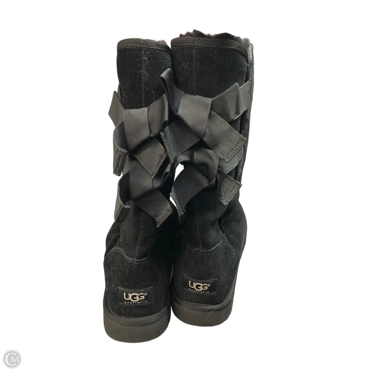 Boots Designer By Ugg In Black, Size: 8