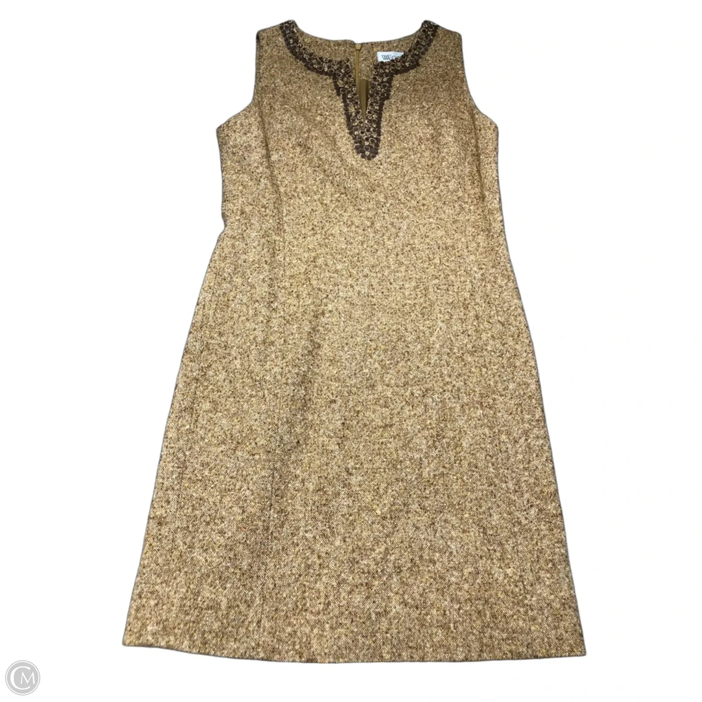Dress Work By Worth In Brown, Size: 4