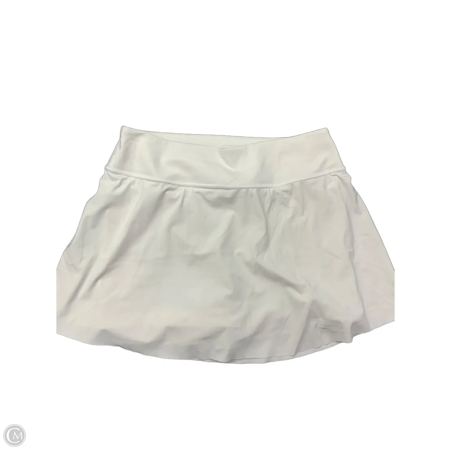 Athletic Skort By Athleta In White, Size: M