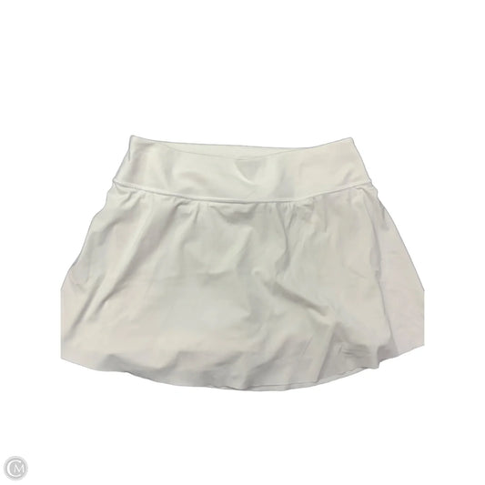 Athletic Skort By Athleta In White, Size: M