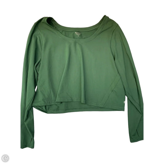 Athletic Sweatshirt Hoodie By Athleta In Green, Size: 3x