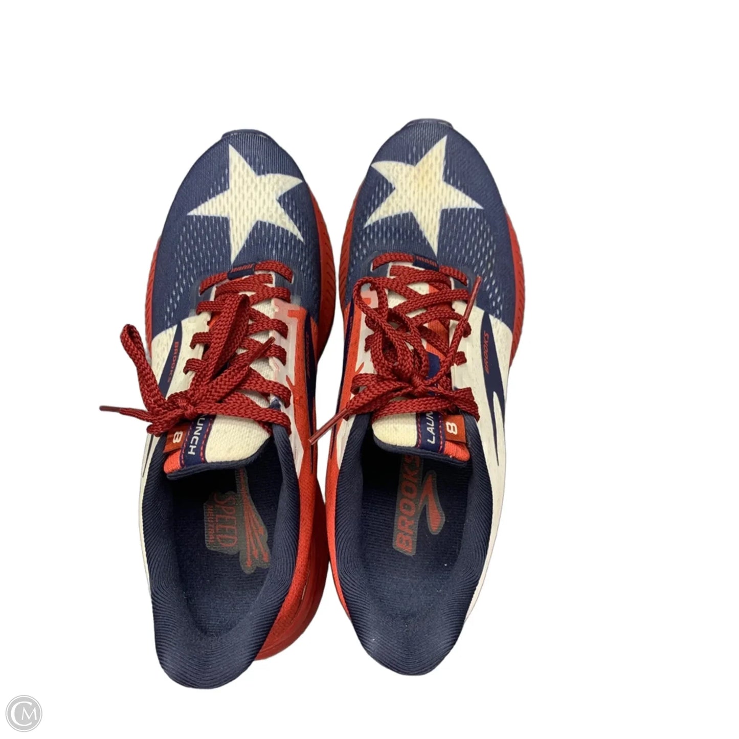 Shoes Athletic By Brooks In Red, Size: 9
