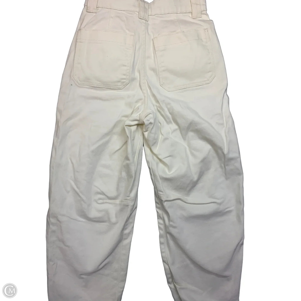 Jeans Cropped By Free Assembly In White, Size: 0