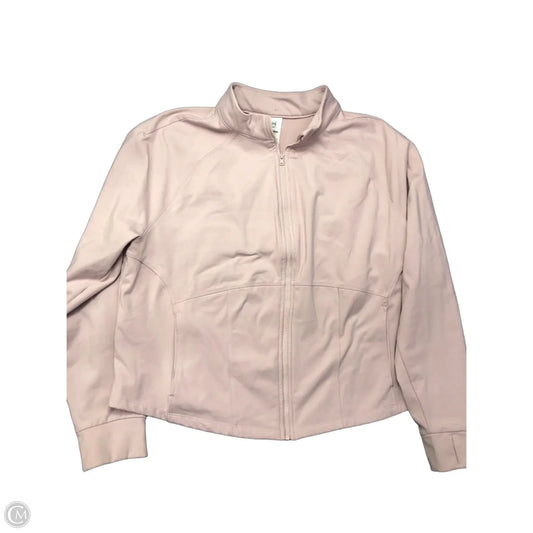 Athletic Jacket By Members Mark In Purple, Size: 3x