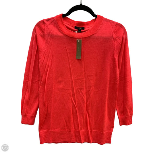 Top Long Sleeve By J. Crew In Pink, Size: S