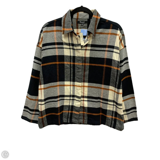 Top Long Sleeve By Madewell In Cream, Size: S