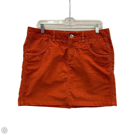 Skirt Midi By Athleta In Orange, Size: 12