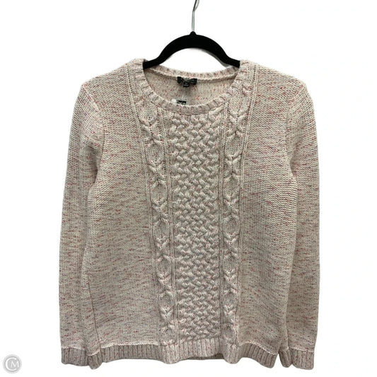Sweater By Talbots In Pink, Size: Lp