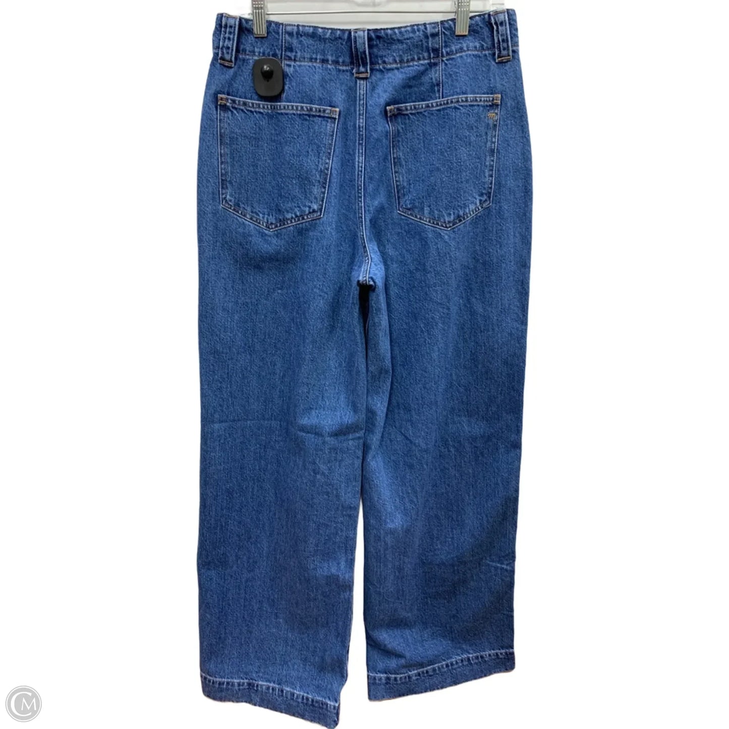 Jeans Flared By Madewell In Blue Denim, Size: 8