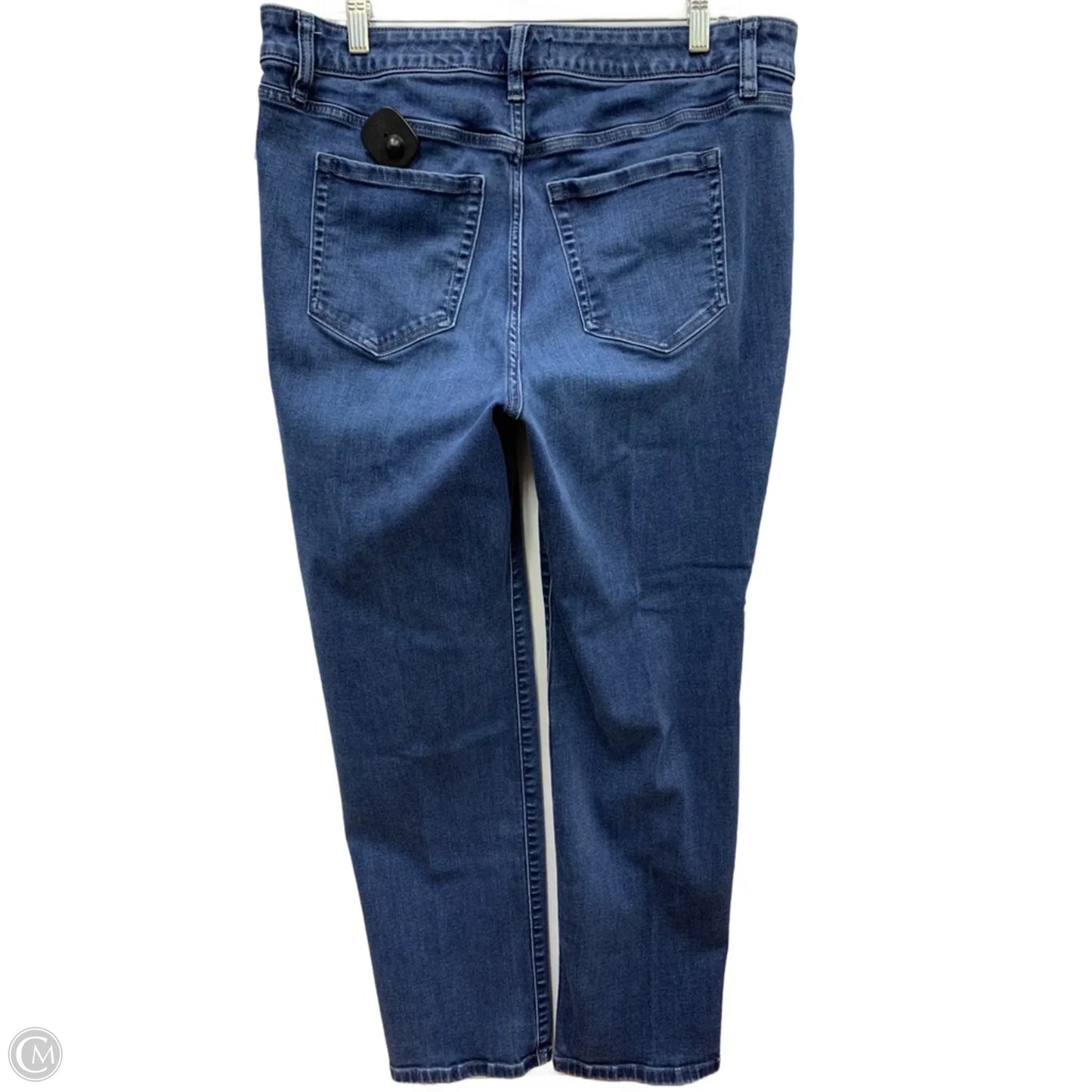 Jeans Straight By Lane Bryant In Blue Denim, Size: 16