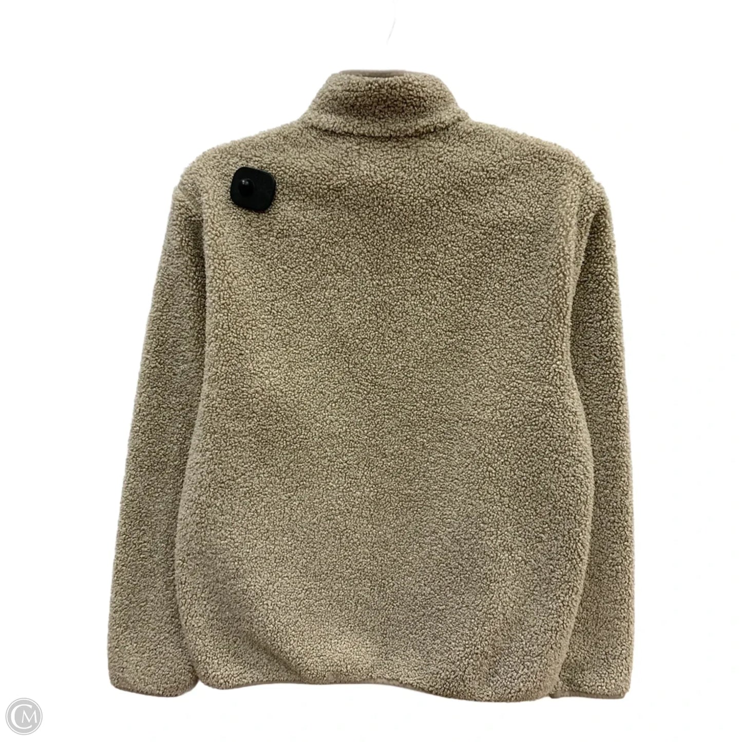 Sweatshirt Collar By Vineyard Vines In Tan, Size: S