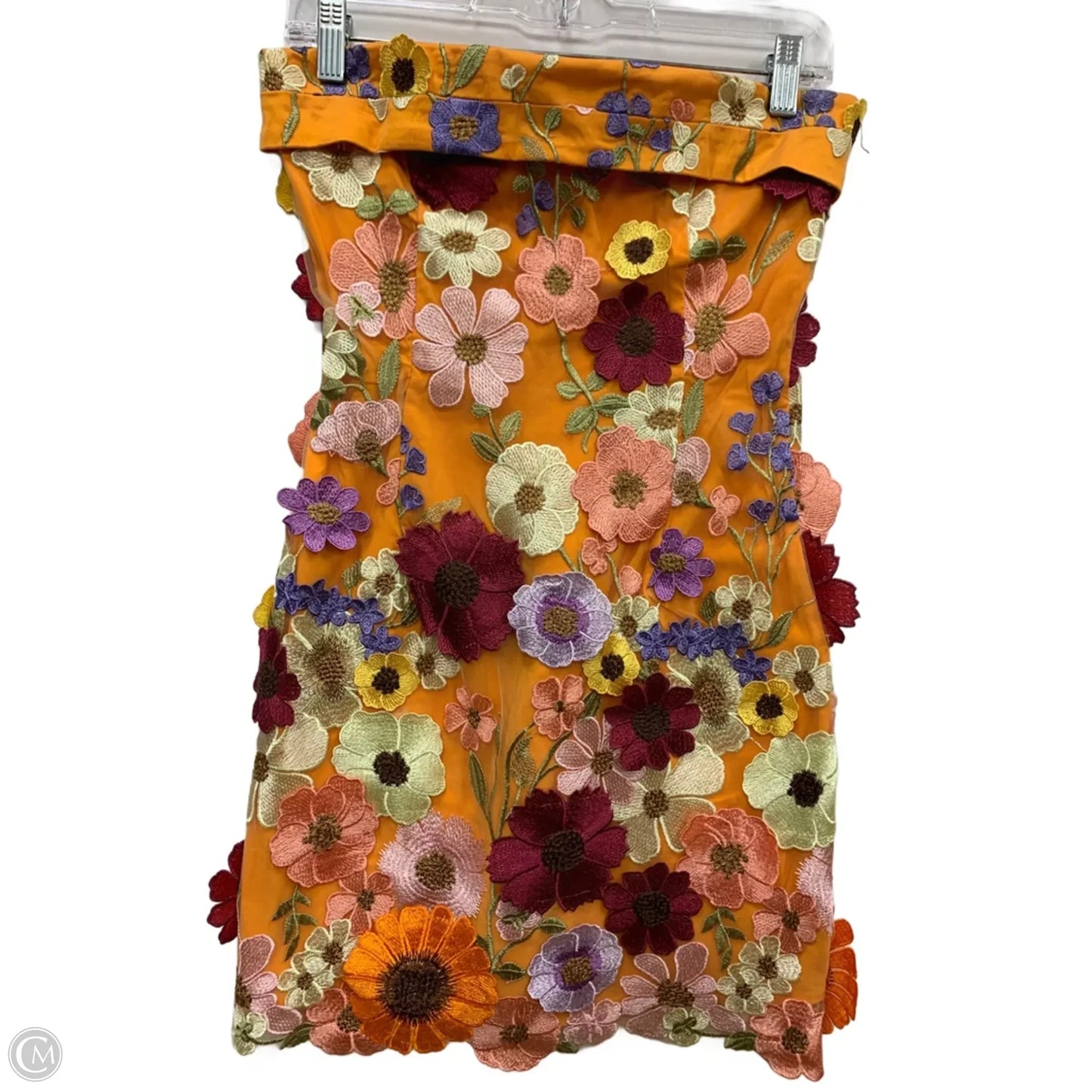 Dress Party Short By Clothes Mentor In Orange, Size: 6