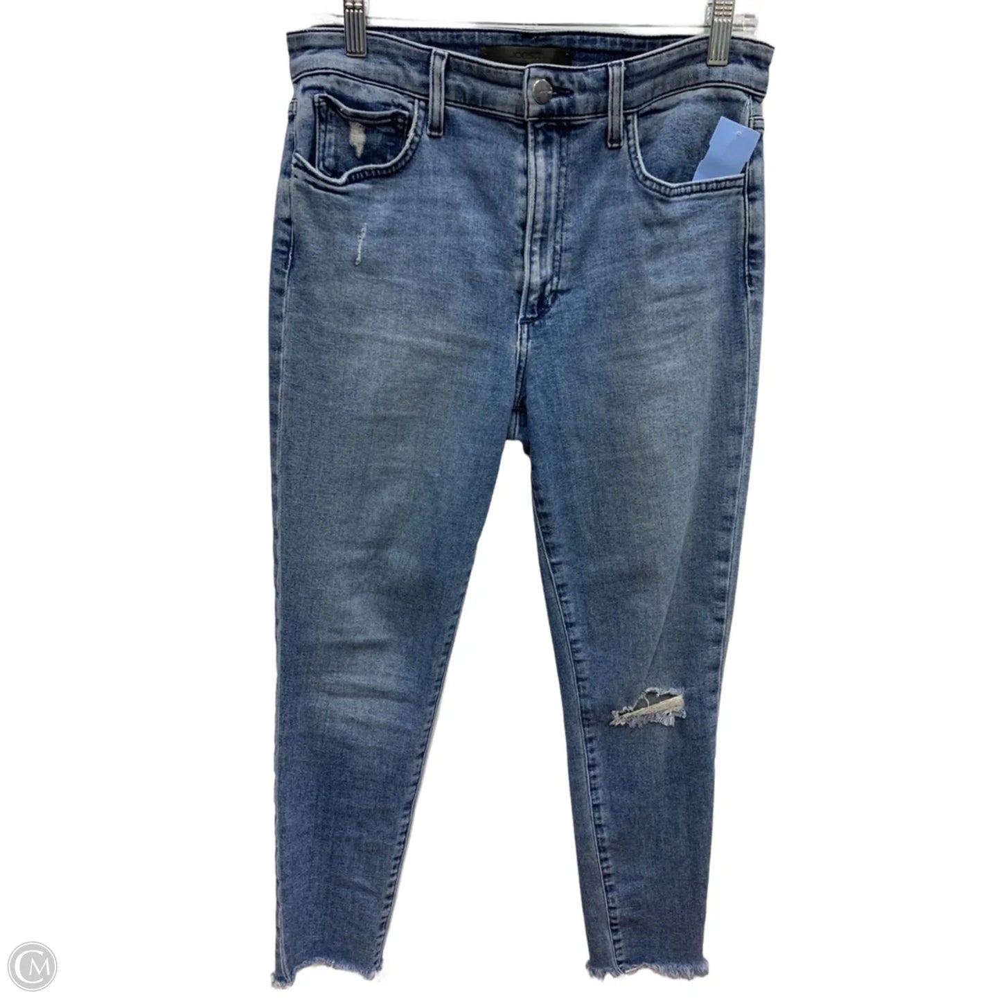 Jeans Cropped By Joes Jeans In Blue Denim, Size: 10