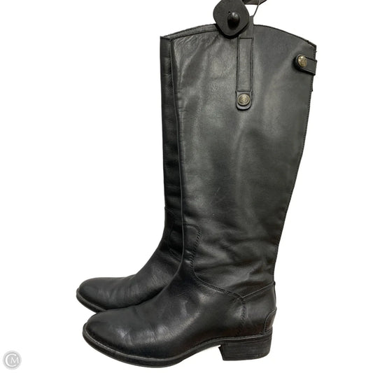 Boots Mid-calf Flats By Sam Edelman In Black, Size: 6.5