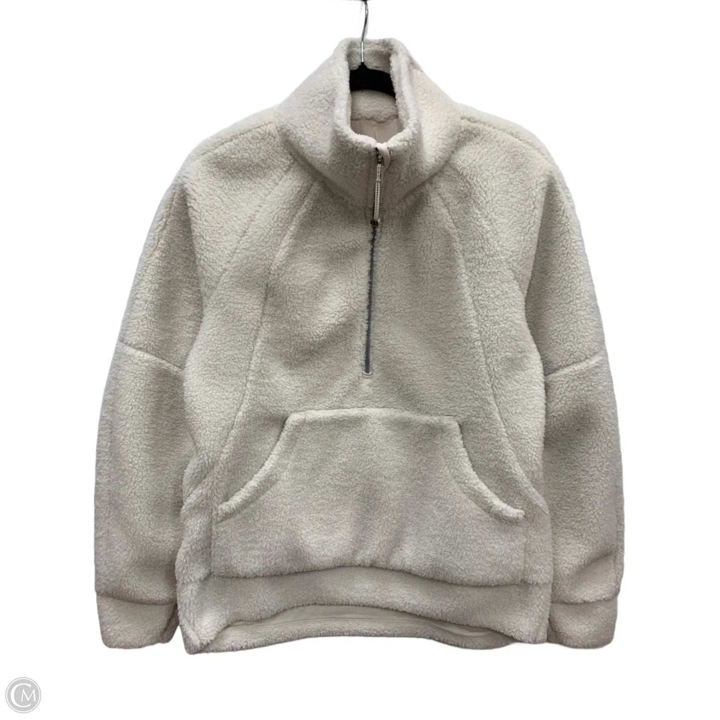Athletic Sweatshirt Crewneck By Lululemon In White, Size: Xs