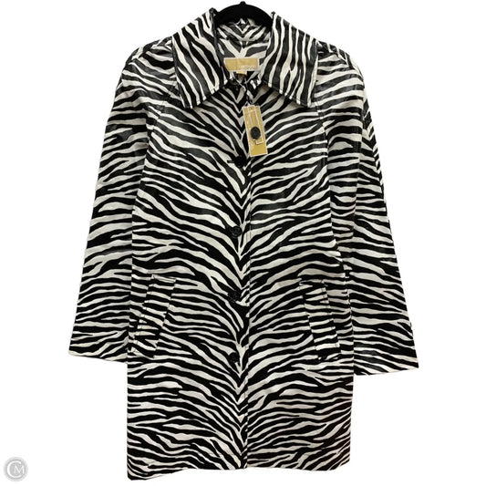 Coat Raincoat By Michael By Michael Kors In Animal Print, Size: S