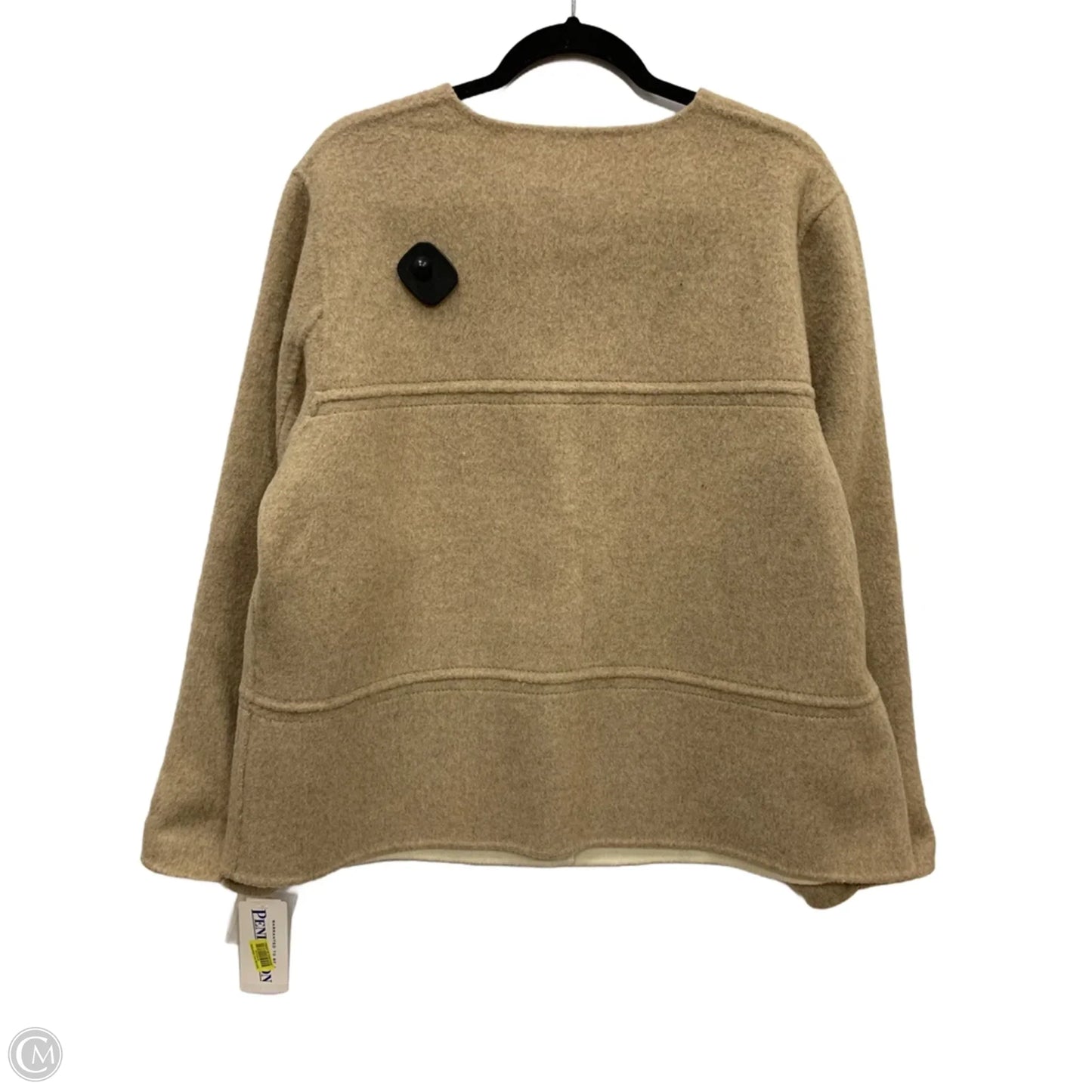 Coat Wool By Pendleton In Tan, Size: 2x