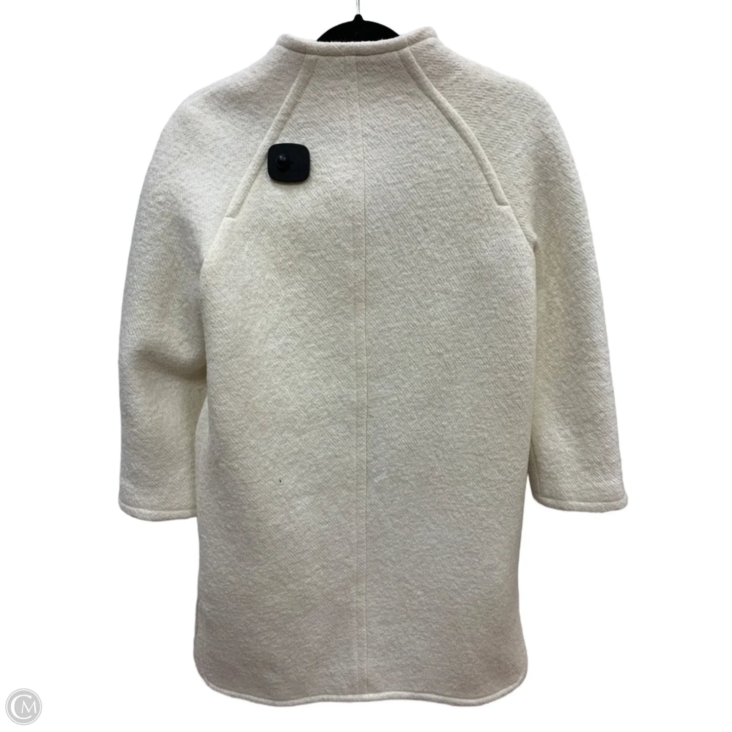 Coat Wool By Ann Taylor In White, Size: Xsp