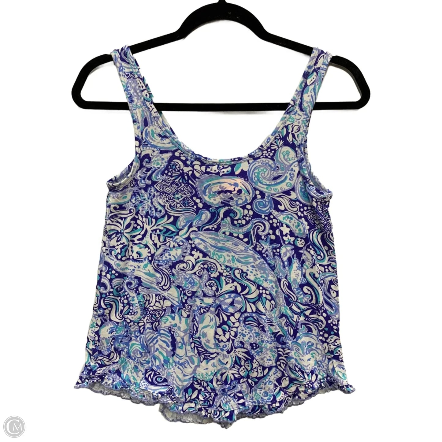 Tank Top Designer By Lilly Pulitzer In Purple, Size: Xxs